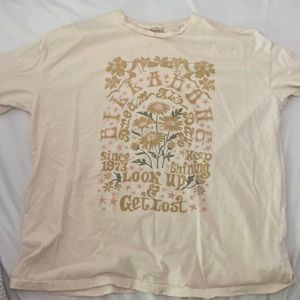 oversized billabong tee shirt